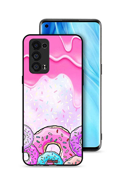 Tolwak غطاء حماية لهاتف Oppo Reno6 Pro Plus 5G - ألوان دونات