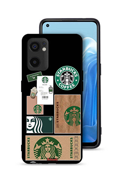 Tolwak غطاء حماية لهاتف Oppo Reno7 SE 5G ملصق ستاربكس