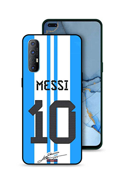 Tolwak غطاء حماية لهاتف Oppo Reno3 Pro 4G بتصميم Messi 10