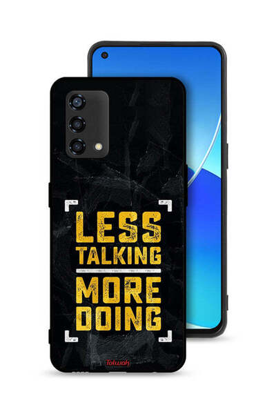 Tolwak غطاء حماية لهاتف Oppo Reno6 Lite - أقل كلامًا وأكثر فعلًا