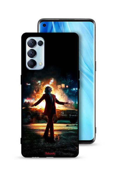 Tolwak غطاء حماية لهاتف Oppo Reno5 Pro 5G - وضع الجوكر السعيد