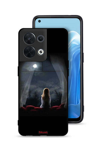 Tolwak غطاء حماية لهاتف Oppo Reno8 5G - خيالات ليلية