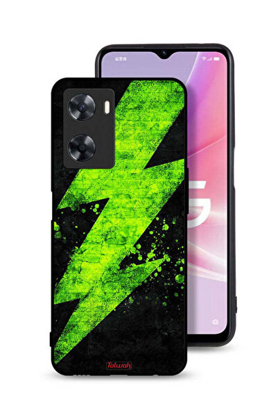 Tolwak غطاء حماية لهاتف Oppo A77s بنمط كهربائي