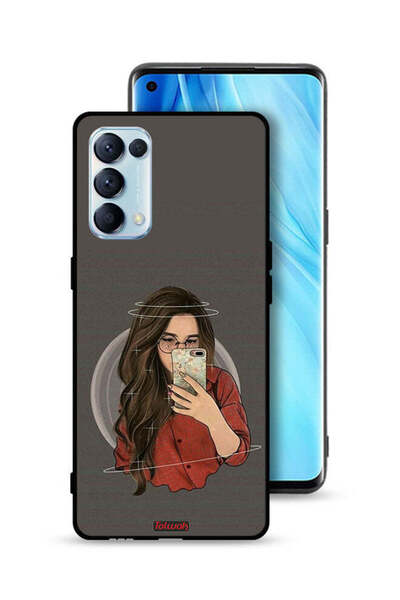 Tolwak غطاء حماية لهاتف Oppo Reno5 Pro 5G لالتقاط صور سيلفي