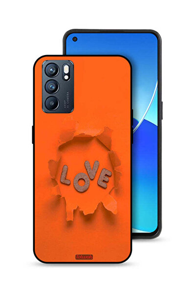 Tolwak غطاء حماية لهاتف Oppo Reno6 5G - Love