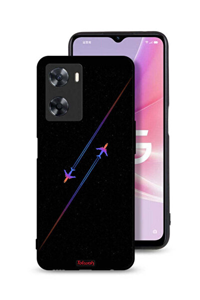 Tolwak غطاء حماية لهاتف Oppo A57s برسومات طائرات