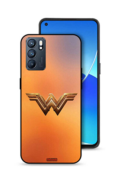 Tolwak غطاء حماية Oppo Reno6 5G بشعار Wonder Women