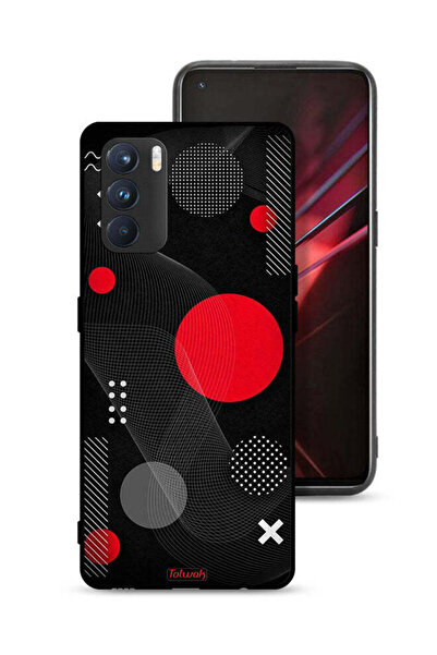 Tolwak Oppo K9 Pro Protective Case Cover Round And Cross Shape Pattern