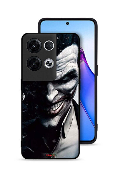 Tolwak غطاء حماية لهاتف Oppo Reno8 Pro Plus 5G بتصميم نصف وجه جوكر