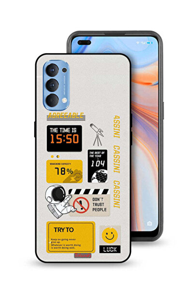 Tolwak غطاء حماية لهاتف Oppo Reno4 4G - لا تثق بالناس