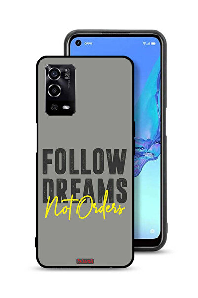Tolwak غطاء حماية لهاتف Oppo A55 4G - اتبع الأحلام وليس الأوامر