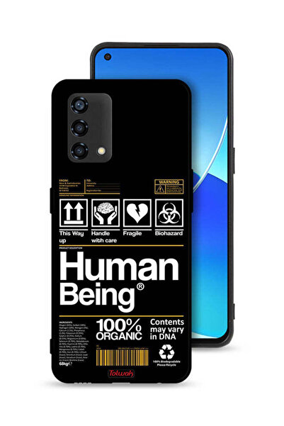 Tolwak غطاء حماية لهاتف Oppo Reno6 Lite - ملصق إنسان