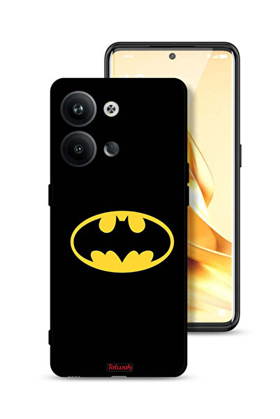 Tolwak غطاء حماية لهاتف Oppo Reno9 Pro 5G بشعار باتمان