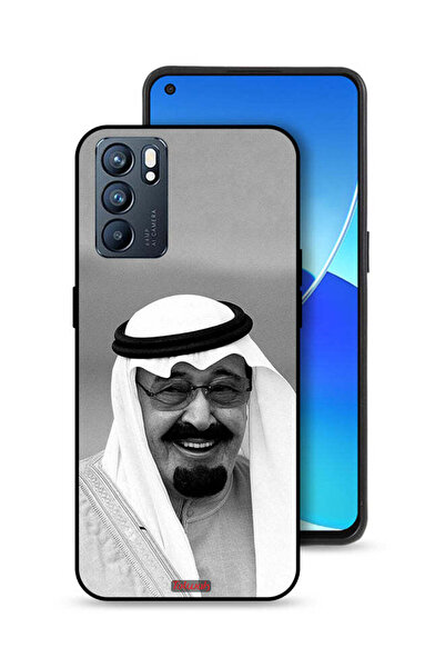 Tolwak غطاء حماية لهاتف Oppo Reno6 5G صورة الملك عبدالله مبتسماً