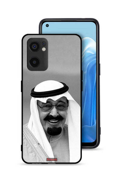 Tolwak غطاء حماية لهاتف Oppo Reno7 SE 5G صورة الملك عبدالله مبتسماً