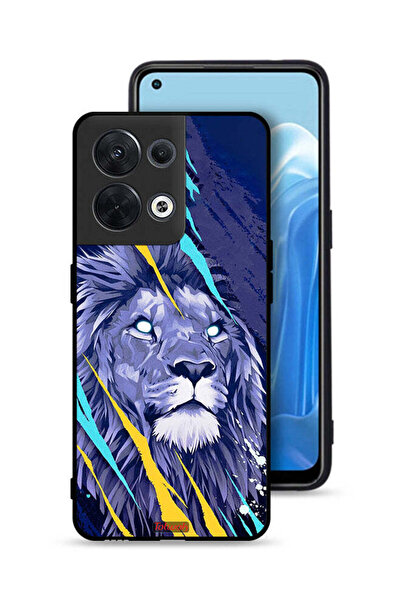 Tolwak غطاء حماية Oppo Reno8 5G الأسد الملك