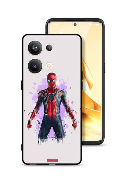 Tolwak غطاء حماية لهاتف Oppo Reno9 Pro Plus 5G بتصميم العنكبوت الحديدي