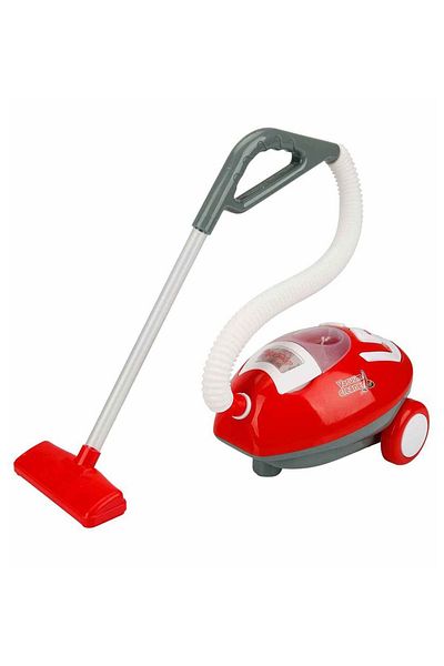 Sunman Fun Cleaning with Red Color Sound and Light Toy Vacuum Cleaner!
