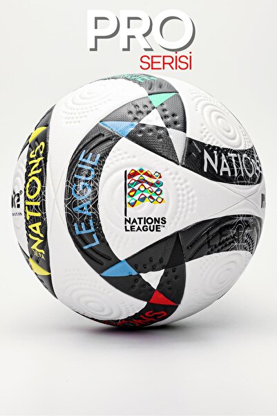 Telvesse PRO-Series PU Laminated Futbol Topu Yapıştırma Nations İç-Dış Mekan ...