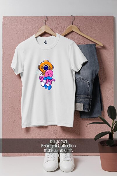 Bahriyeli Collection supradimensionat Ahtopot și Mini Diver - Design unisex p...