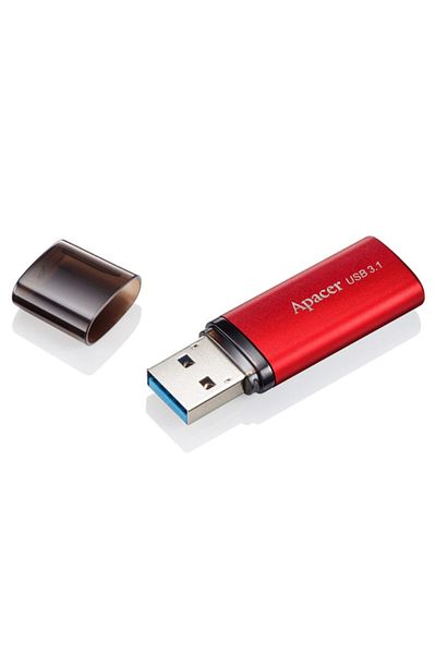 Apacer Memorie USB 3.1 Apacer 128Gb, AH25B, cu capac, rosie