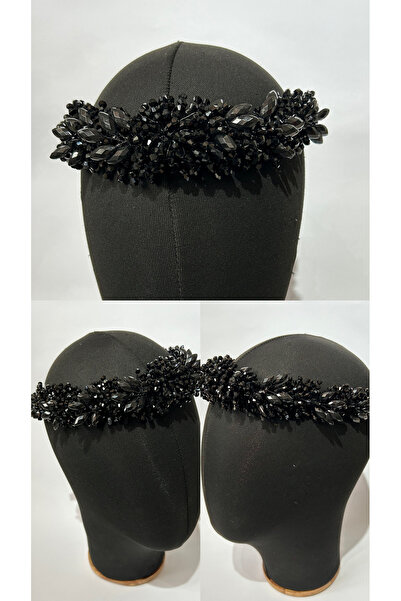Store Bridal Hair Accessory Black Crown