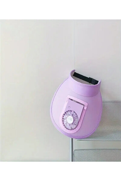 BABUN Şarjlı Fanlı Vantilatörlü Pervaneli Serinleten Geniş Siperlikli Geniş G...