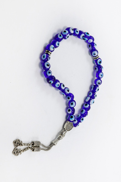 biuti Mărgele de sticlă realizate manual cu ochiul de diavol, cu flori în for...