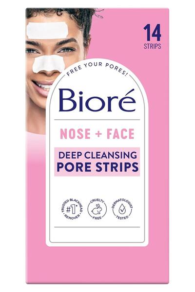 Biore Burun ve Yüz İçin Gözenek Temizleme Bandı 14 Adet