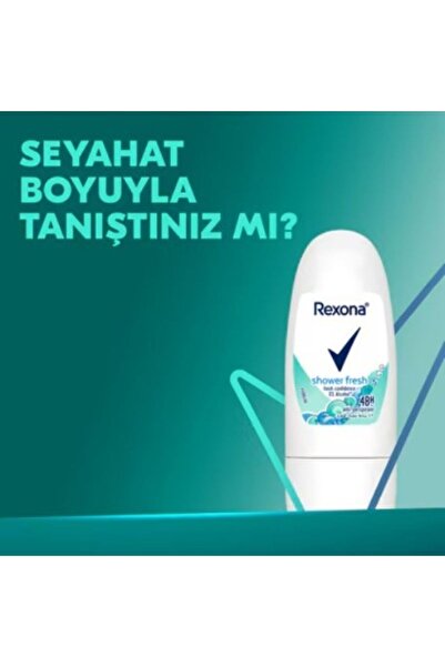 akkanatbutik Rexona Shower Fresh Mini Roll On Deodorant 20 ml