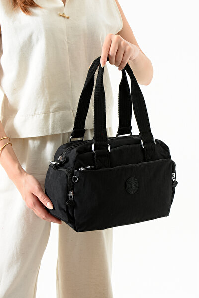 Crazy Women's Waterproof Hand and Shoulder Bag – Imported Crinkle Fabric – Adjustable Cross Strap