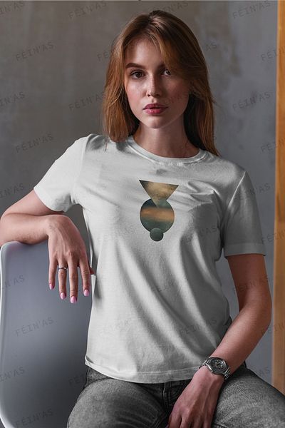 feinas Γυναικείο Tshirt - Γεωμετρικό