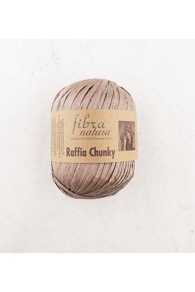 Fibra Natura Ράφια Chunky 100 γρ. 120 Mt Χρώμα 114-20 Βιζόν