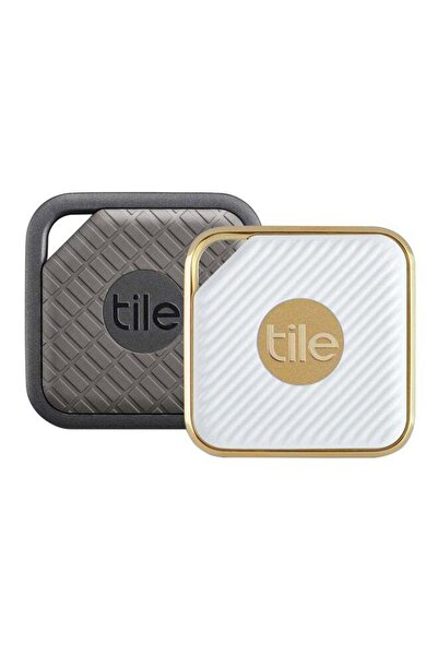 Tile مجموعة من قطعتين من محدد الهاتف الرياضي الاحترافي باللون الأبيض/الأسود/ا...