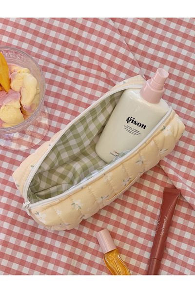 Punchiess Buttercream Blossom Pencil Case