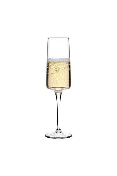 Paşabahçe Standing Champagne Glass, 190 Cc 6 Pieces