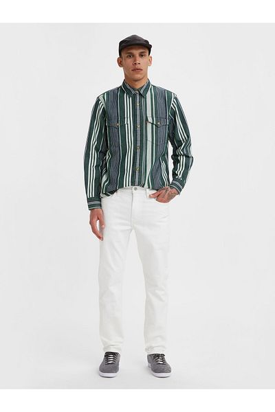 Levi's 511 ™   Slim Ανδρικό Λευκό Τζιν Παντελόνι 04511-5511