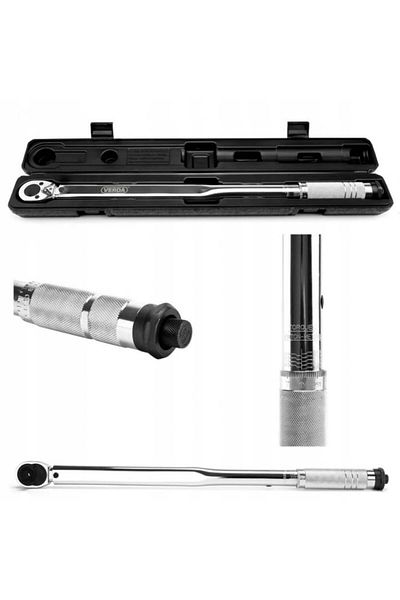 VERDA Cheie dinamometrică pentru roți 1/2" 70-350 Nm în cutie