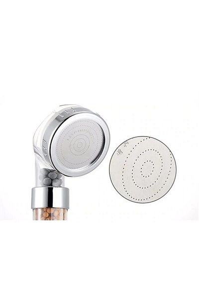 MBB ETİCARET Beaded Water Saving Anti-Limescale Shower Head