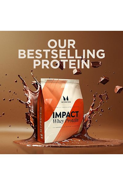 MYPROTEIN Impact Whey Protein, 22g Protein, Chocolate Smooth, 2.5Kg, 83 Servings