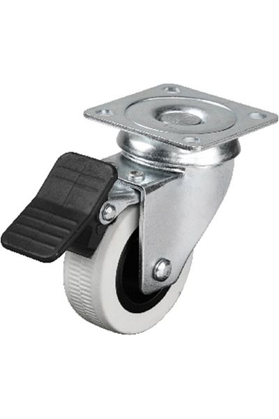 MBB ETİCARET Hts 334 - 50X20 mm Double Ball Table Brake Wheel 4 Pieces