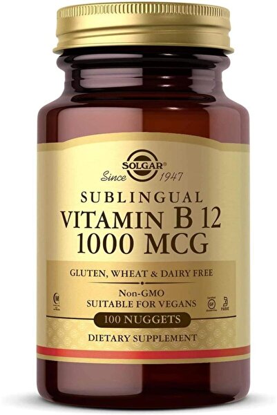 Solgar Vitamin B12 1000 Mcg 100 Kapsül Vitamin D3 Kolekalsiferol 1000li Softgels