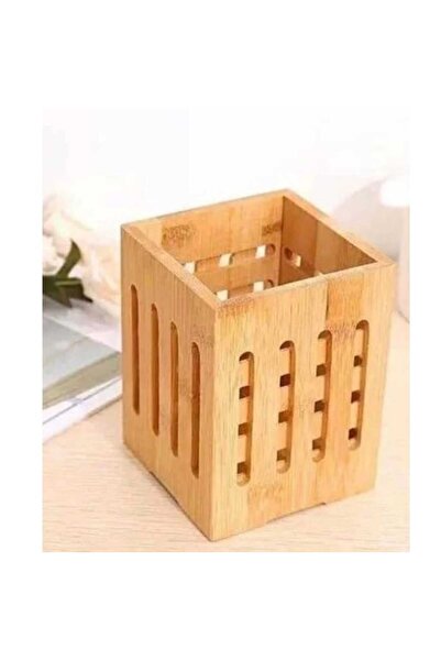 CENGİZ ÇEYİZ MİEN Бамбукова перфорирана лъжица за съхранение 10x10x13 664