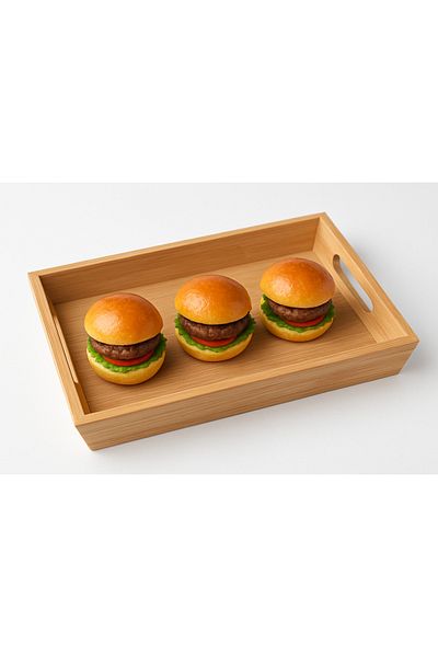 Dia Bamboo Serving & Presentation Tray - 100% Natural