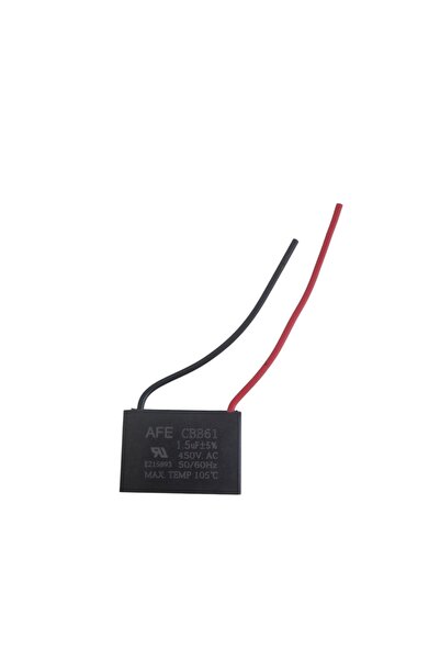 1.5µF 450V AC Ventilator Capacitor – CBB61 Cable Ended | Desktop and Standing Fan Compatible