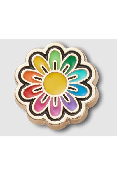 Crocs Jibbitz™ Festival Gold Rainbow Daisy Terlik Süsü 10013431