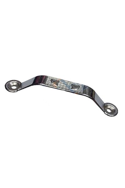 MBB ETİCARET Decorative Zamak Handle External - 64mm, Nickel, 100 Pieces