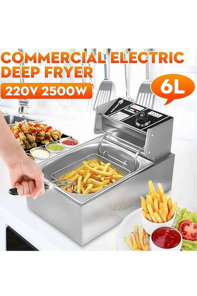 Denx Oil Fryer 6 Liters 2500 Watts From model DX1796