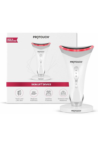 PROTOUCH Skin Lift Device | For Fine line & wrinkles | Reduces puffiness & Anti ageing | Bright & Fi