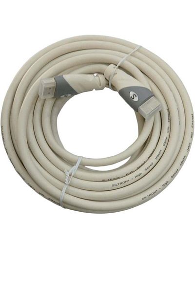 SİLTRONİCS Siltron High-Speed HDMI 2.0 Cable – 10 Meters, 4K UHD @ 60Hz, 30AWG – Ultra HD Video & Audio Tra